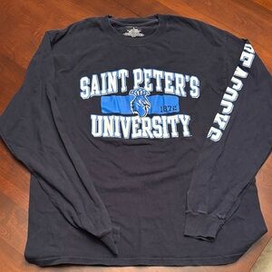 Champion Navy Blue Long Sleeve Shirt